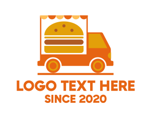 Food Truck - Burger Food Truck logo design