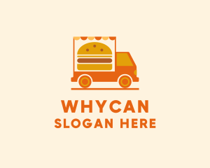 Truck - Burger Food Truck logo design