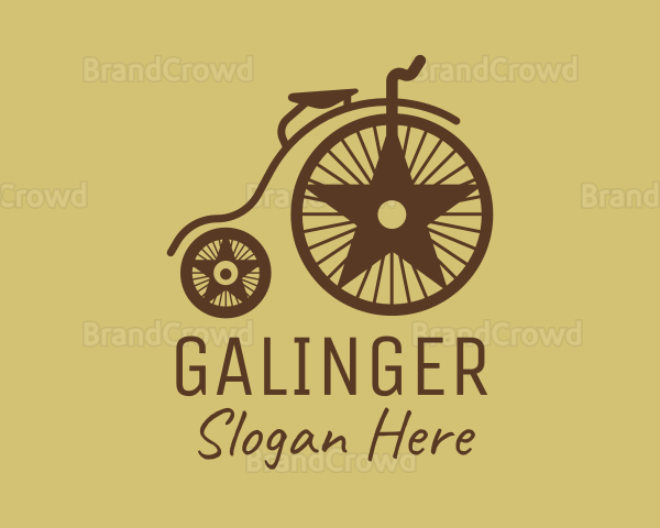 Traditional Penny Farthing Logo
