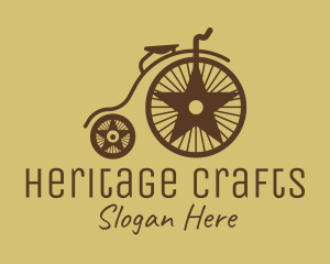 Traditional - Traditional Penny Farthing logo design