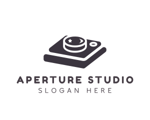 Aperture - Dark Starry Camera logo design