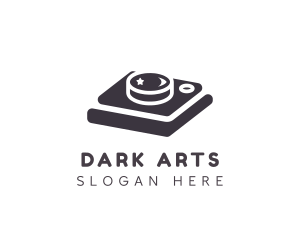 Dark Starry Camera logo design