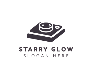 Dark Starry Camera logo design