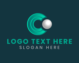Pearl - Modern Letter C Business logo design