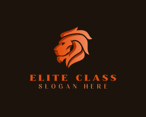 First Class - Lion Mane Company logo design