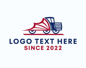 Driver - Wing Truck Vehicle logo design