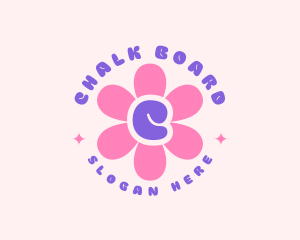 Floral Girly Boutique Logo