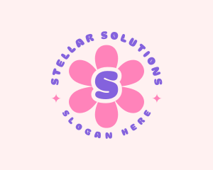 Floral Girly Boutique Logo