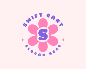 Floral Girly Boutique Logo