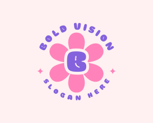 Floral Girly Boutique logo design