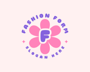 Floral Girly Boutique logo design