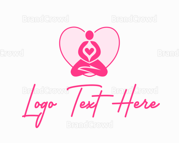 Human Heart Yoga Logo
