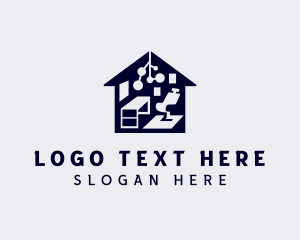 Upholsterer - Home Decor Furnishing logo design