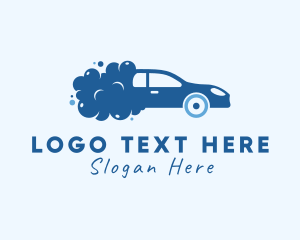 Blue - Cleaning Car Wash logo design