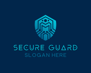 Cybersecurity - Cyber Shield Software logo design