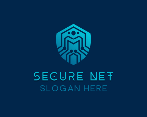 Cybersecurity - Cyber Shield Software logo design