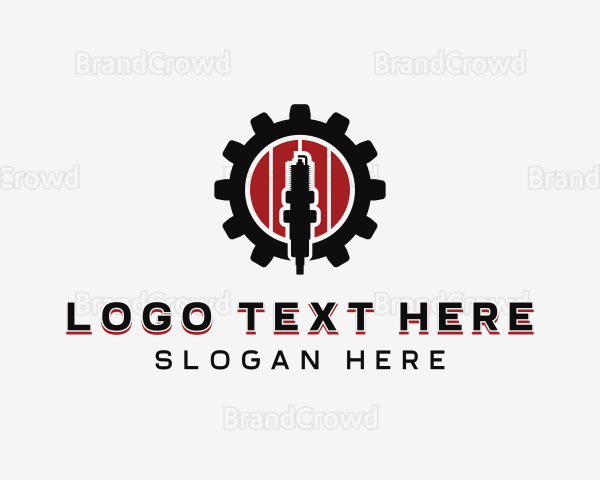 Mechanical Spark Plug Logo