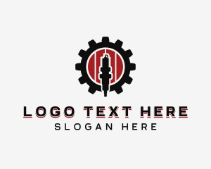 Mechanical Spark Plug  Logo