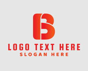 Letter B - Marketing Fintech Letter B logo design