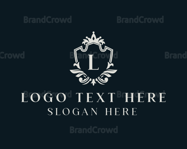 Royal Crown Shield Boutique Logo