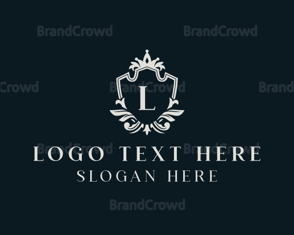 Royal Crown Shield Boutique Logo