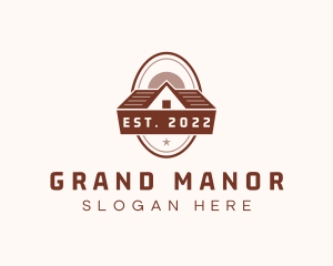 Mansion House Roof logo design