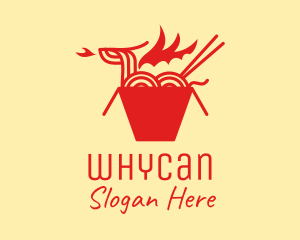 Asian Dragon Noodles Logo