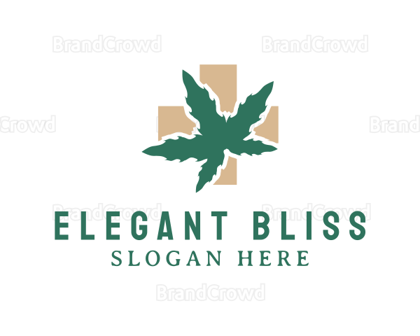 Medical Marijuana Leaf Logo