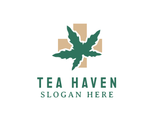 Medical Marijuana Leaf logo design