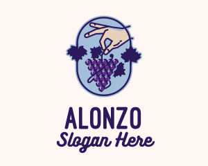 Grape Vine Harvest  logo design