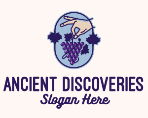 Grape Vine Harvest  logo design