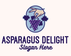 Grape Vine Harvest  logo design