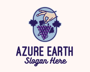 Grape Vine Harvest  logo design