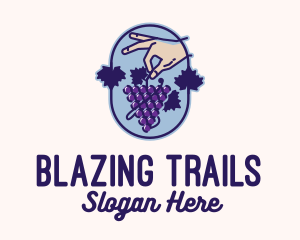 Grape Vine Harvest  logo design