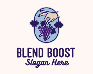 Smoothie - Grape Vine Harvest logo design