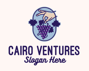 Grape Vine Harvest  logo design