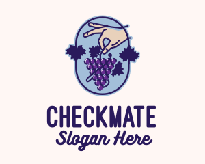 Grape Vine Harvest  logo design