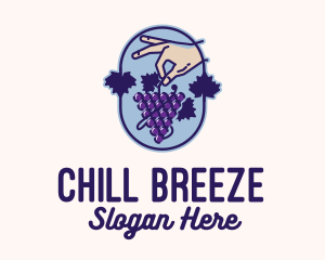 Grape Vine Harvest  logo design