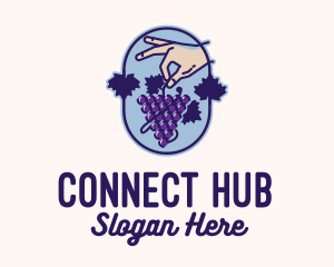 Grape Vine Harvest  logo design