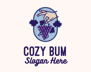 Grape Vine Harvest  logo design