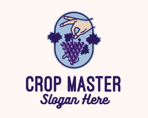 Grape Vine Harvest  logo design