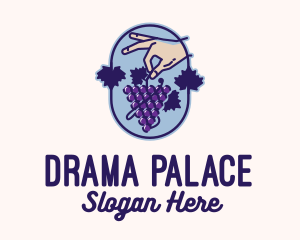 Grape Vine Harvest  logo design