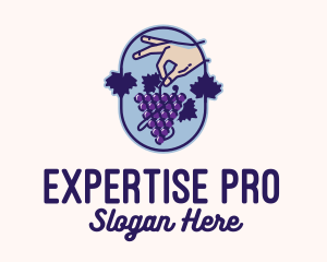 Grape Vine Harvest  logo design