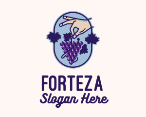 Grape Vine Harvest  logo design