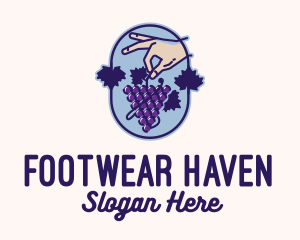 Grape Vine Harvest  logo design