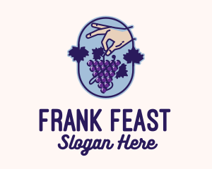 Grape Vine Harvest  logo design