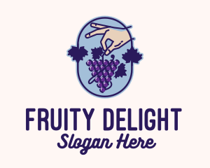 Grape Vine Harvest  logo design