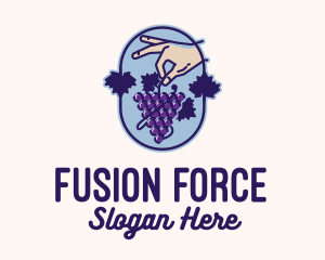 Grape Vine Harvest  logo design