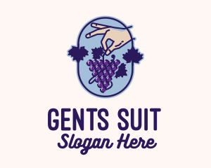 Grape Vine Harvest  logo design