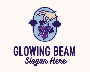 Grape Vine Harvest  logo design